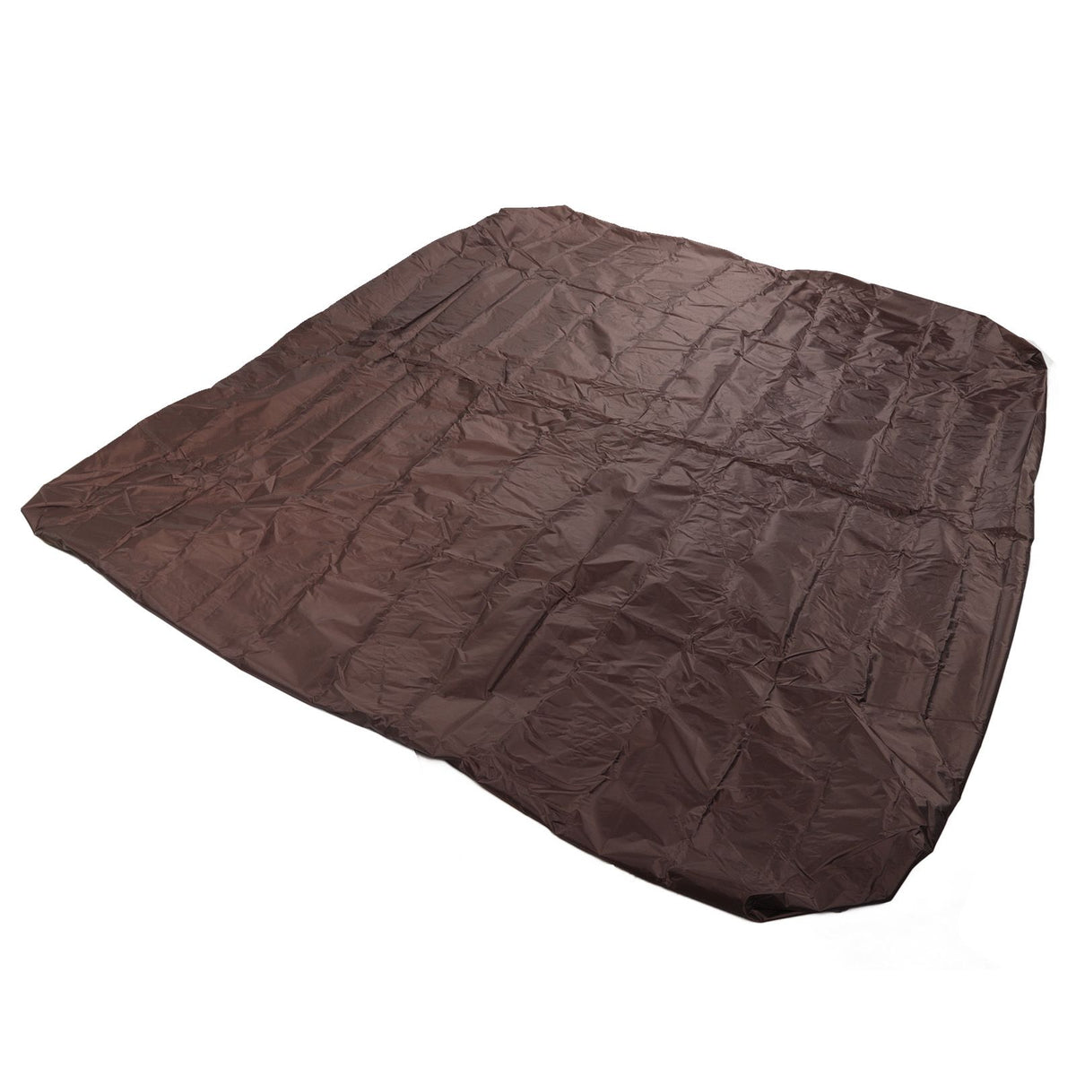 Outdoor Bathtub Dust Cover 190 Silver Coated Polyester Taffeta Waterproof Hot Spring Cover Quadrate Spa Bath Rainproof Cover 210x210x30cm Brown