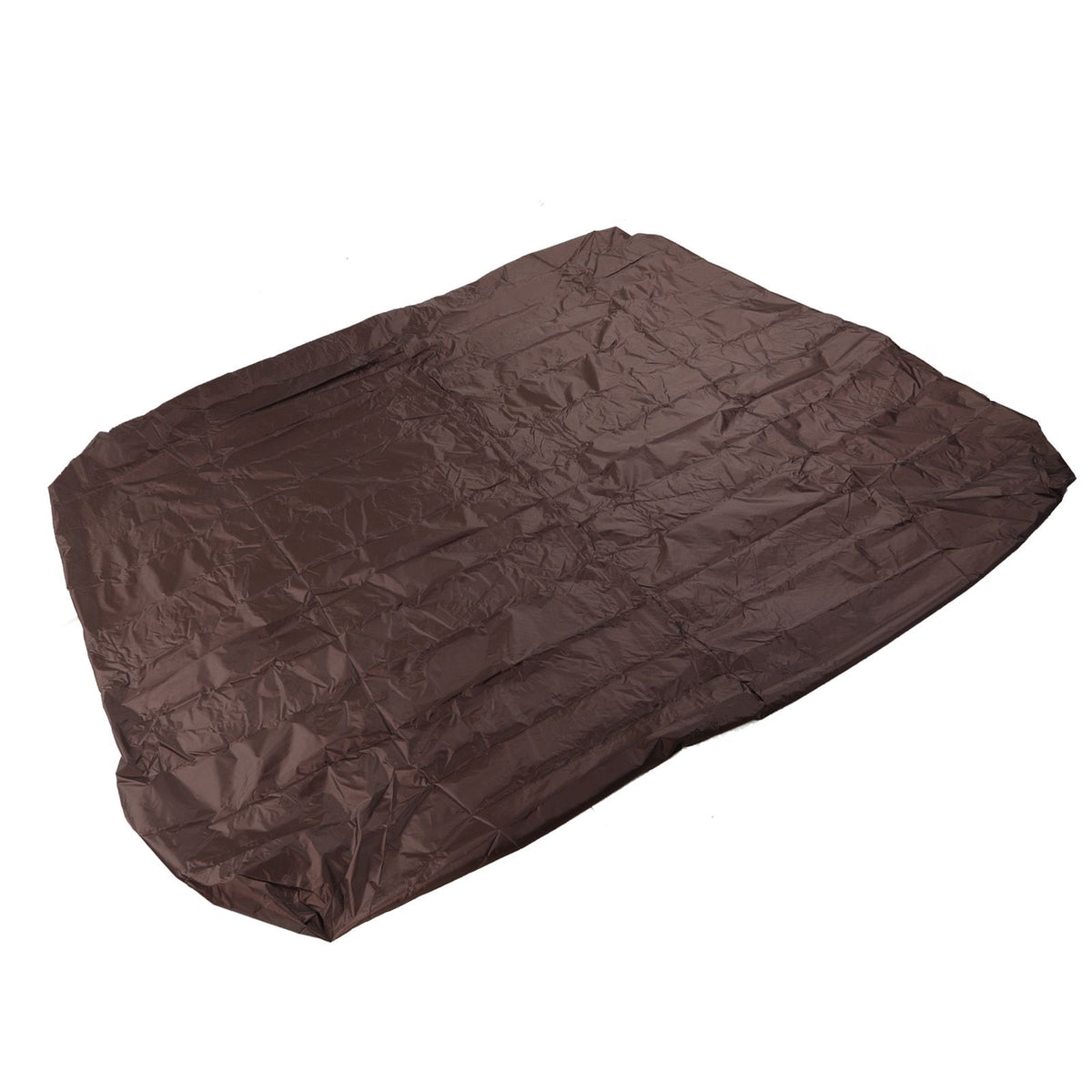 Outdoor Bathtub Dust Cover 190 Silver Coated Polyester Taffeta Waterproof Hot Spring Cover Quadrate Spa Bath Rainproof Cover 210x210x30cm Brown
