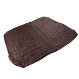 Outdoor Bathtub Dust Cover 190 Silver Coated Polyester Taffeta Waterproof Hot Spring Cover Quadrate Spa Bath Rainproof Cover 210x210x30cm Brown