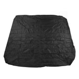 Outdoor Bathtub Dust Cover 190 Silver Coated Polyester Taffeta Waterproof Hot Spring Cover Quadrate Spa Bath Rainproof Cover 210x210x30cm Black