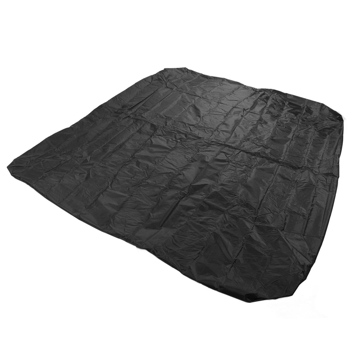 Outdoor Bathtub Dust Cover 190 Silver Coated Polyester Taffeta Waterproof Hot Spring Cover Quadrate Spa Bath Rainproof Cover 210x210x30cm Black