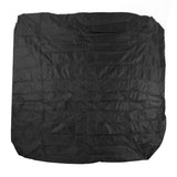 Outdoor Bathtub Dust Cover 190 Silver Coated Polyester Taffeta Waterproof Hot Spring Cover Quadrate Spa Bath Rainproof Cover 210x210x30cm Black