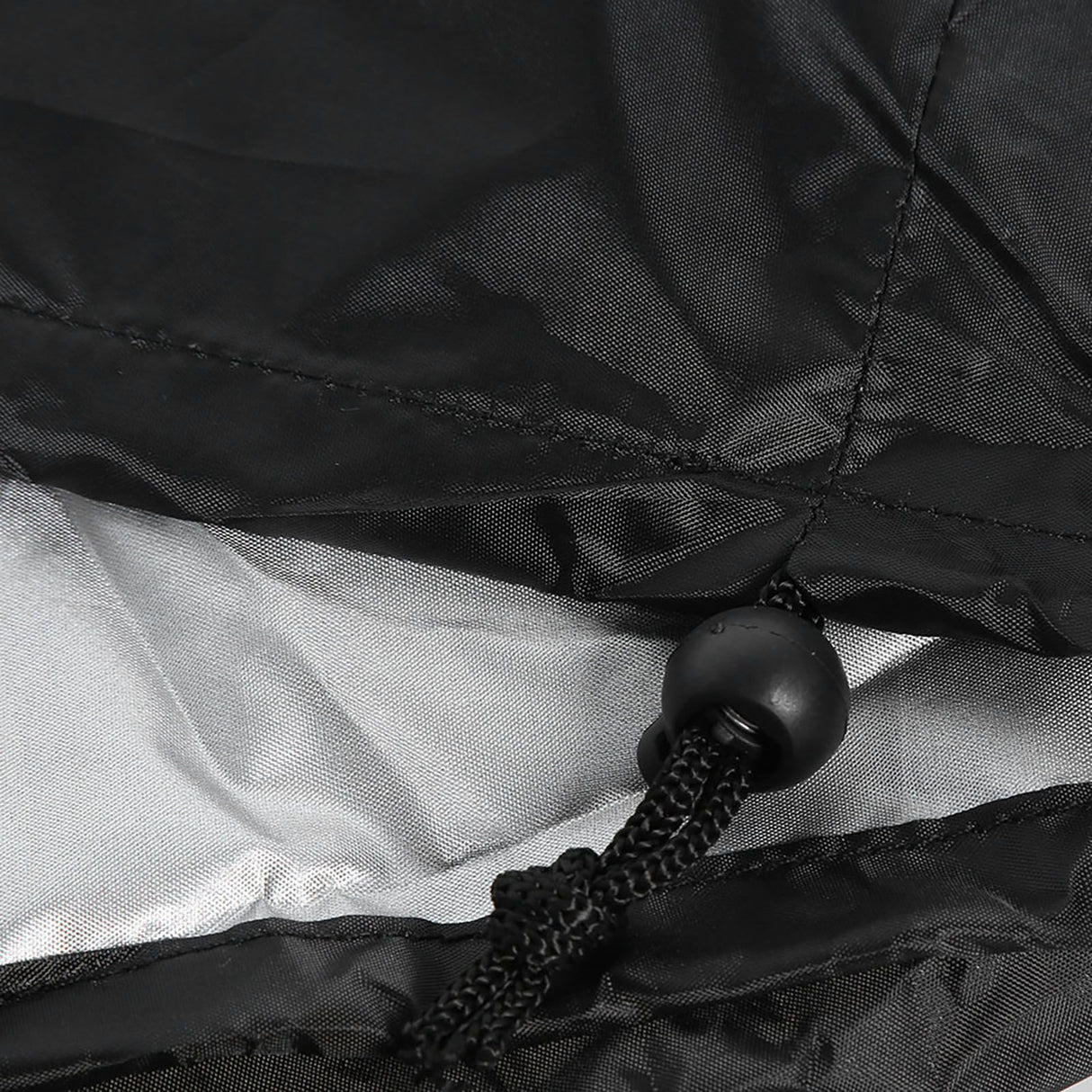 Outdoor Bathtub Dust Cover 190 Silver Coated Polyester Taffeta Waterproof Hot Spring Cover Quadrate Spa Bath Rainproof Cover 210x210x30cm Black