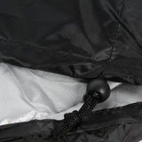 Outdoor Bathtub Dust Cover 190 Silver Coated Polyester Taffeta Waterproof Hot Spring Cover Quadrate Spa Bath Rainproof Cover 210x210x30cm Black - Extra Image