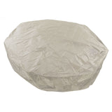 Outdoor Furniture Dust Covers Round Bathtub Cover 190 Silver Polyester Taffeta Hot Tub Waterproof Cover 190x90cm Beige