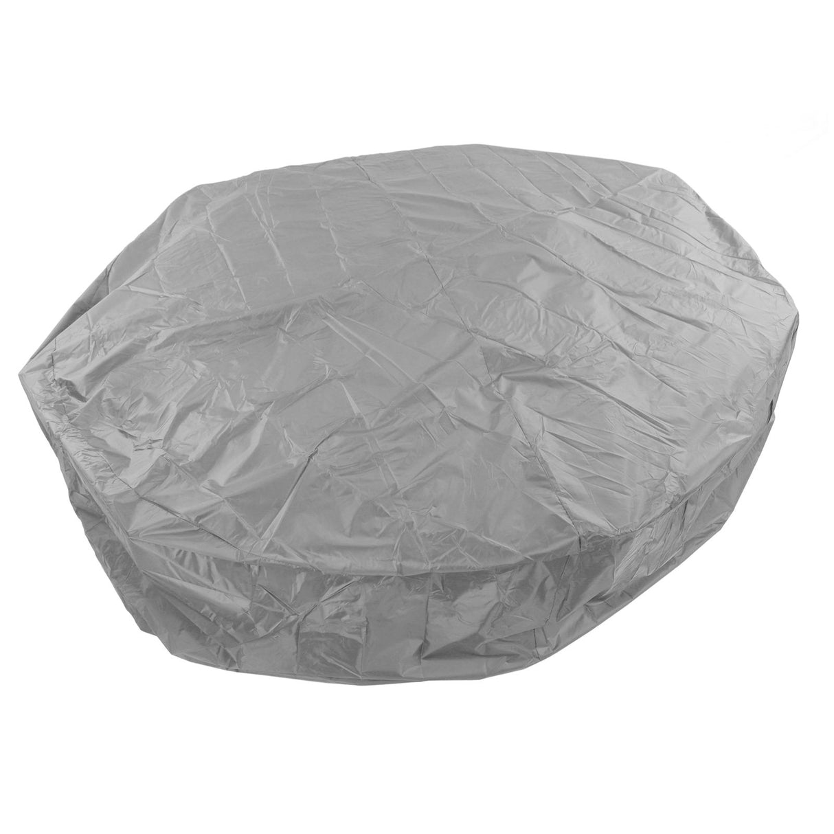 Outdoor Furniture Dust Covers Round Bathtub Cover 190 Silver Polyester Taffeta Hot Tub Waterproof Cover 210x30cm Grey