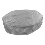 Outdoor Furniture Dust Covers Round Bathtub Cover 190 Silver Polyester Taffeta Hot Tub Waterproof Cover 210x30cm Grey