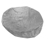 Outdoor Furniture Dust Covers Round Bathtub Cover 190 Silver Polyester Taffeta Hot Tub Waterproof Cover 210x30cm Grey