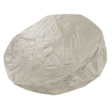 Outdoor Furniture Dust Covers Round Bathtub Cover 190 Silver Polyester Taffeta Hot Tub Waterproof Cover 210x30cm Beige