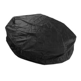 Outdoor Furniture Dust Covers Round Bathtub Cover 190 Silver Polyester Taffeta Hot Tub Waterproof Cover 210x30cm Black