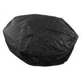 Outdoor Furniture Dust Covers Round Bathtub Cover 190 Silver Polyester Taffeta Hot Tub Waterproof Cover 210x30cm Black - Low Angle