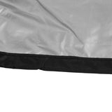 Outdoor Furniture Dust Covers Round Bathtub Cover 190 Silver Polyester Taffeta Hot Tub Waterproof Cover 210x30cm Black