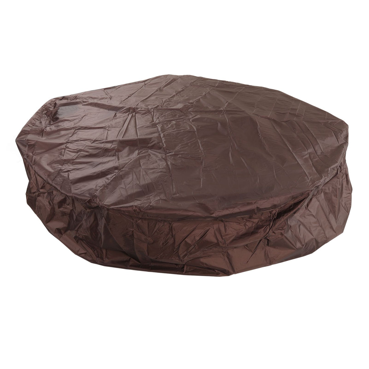 Outdoor Furniture Dust Covers Round Bathtub Cover 190 Silver Polyester Taffeta Hot Tub Waterproof Cover 210x30cm Coffee