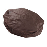 Outdoor Furniture Dust Covers Round Bathtub Cover 190 Silver Polyester Taffeta Hot Tub Waterproof Cover 210x30cm Coffee - Close-Up Angle