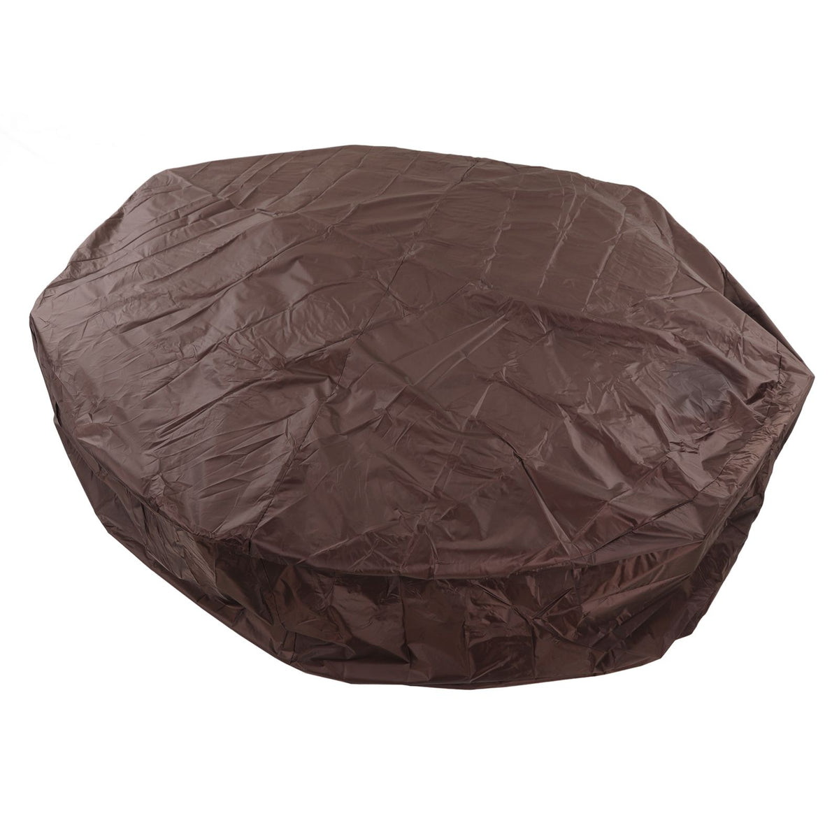 Outdoor Furniture Dust Covers Round Bathtub Cover 190 Silver Polyester Taffeta Hot Tub Waterproof Cover 210x30cm Coffee