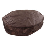 Outdoor Furniture Dust Covers Round Bathtub Cover 190 Silver Polyester Taffeta Hot Tub Waterproof Cover 210x30cm Coffee