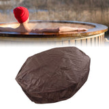 Outdoor Furniture Dust Covers Round Bathtub Cover 190 Silver Polyester Taffeta Hot Tub Waterproof Cover 210x30cm Coffee - Extra Image