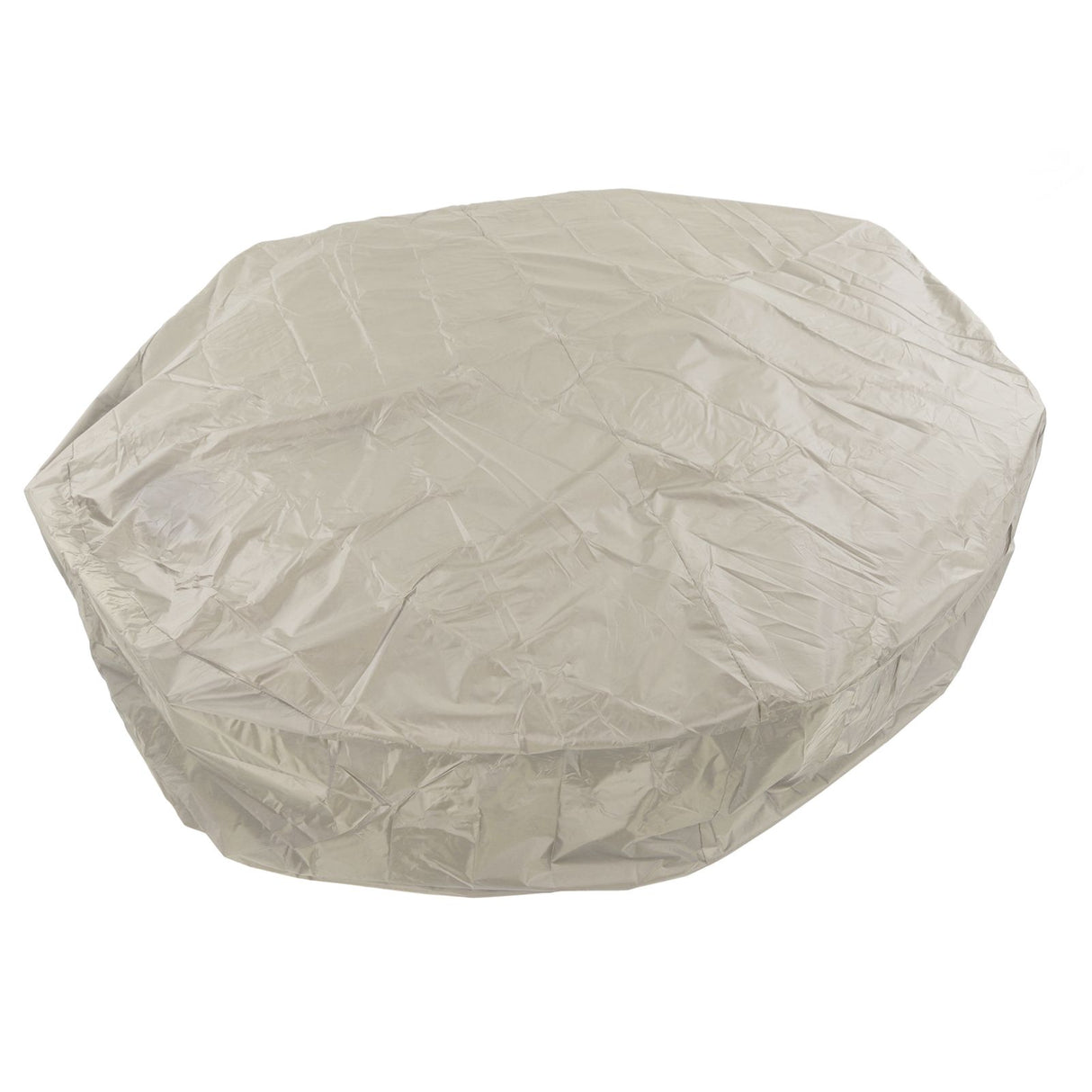 Outdoor Furniture Dust Covers Round Bathtub Cover 190 Silver Polyester Taffeta Hot Tub Waterproof Cover 215x70cm Beige