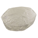 Outdoor Furniture Dust Covers Round Bathtub Cover 190 Silver Polyester Taffeta Hot Tub Waterproof Cover 215x70cm Beige