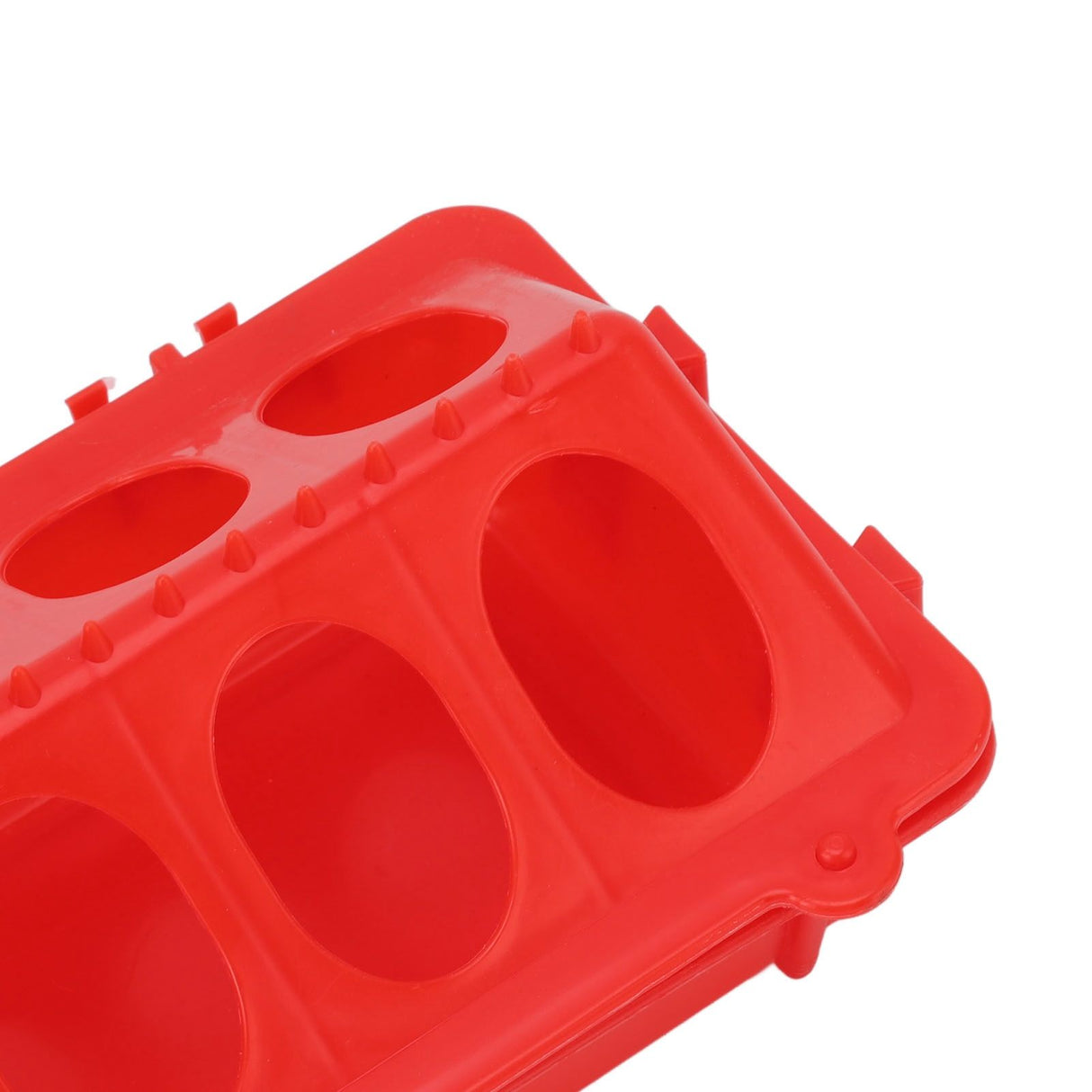 2Set Flip Top Chick Birds Water Feeder PP Chicken Trough Automatic Feeder with Splatter Proof Cover Poultry Equipment L Waterer 140ML