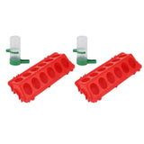 2Set Flip Top Chick Birds Water Feeder PP Chicken Trough Automatic Feeder with Splatter Proof Cover Poultry Equipment S Waterer 60ML