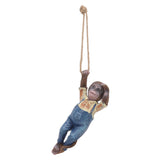 Garden Monkey Statues Cute Simulation Resin Hanging Monkey Garden Ornament for Outdoor Garden Lawn Patio