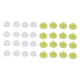 100PCS Livestock Ear Tag Bright Yellow PP Fadeless Reusable Universal Animal Ear Tag for Rabbit - Extra Image