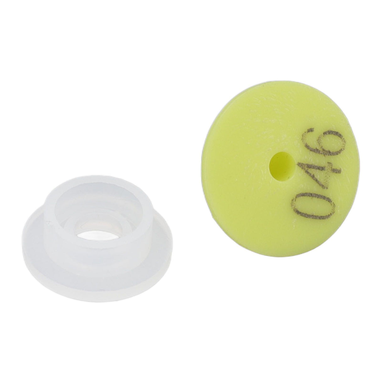 100PCS Livestock Ear Tag Bright Yellow PP Fadeless Reusable Universal Animal Ear Tag for Rabbit