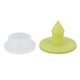 100PCS Livestock Ear Tag Bright Yellow PP Fadeless Reusable Universal Animal Ear Tag for Rabbit - Extra Image