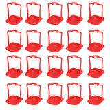 20Pcs Chicken Automatic Waterer Cups Rust Proof Bright Color Chicken Drinking Cups for Farm Red