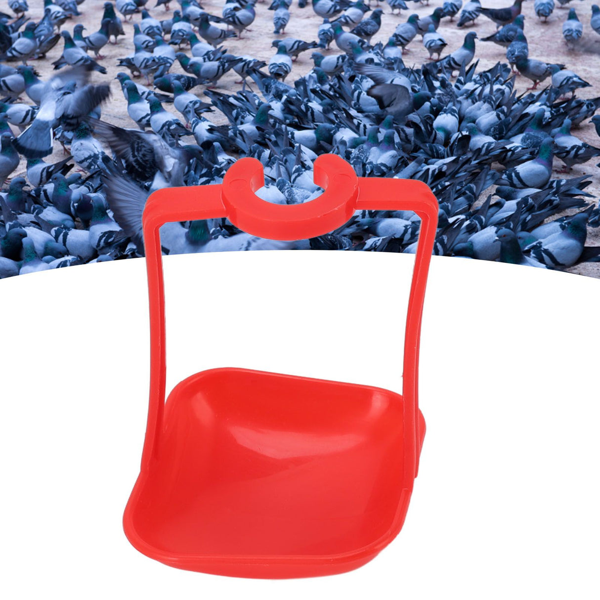 20Pcs Chicken Automatic Waterer Cups Rust Proof Bright Color Chicken Drinking Cups for Farm Red