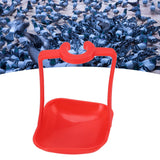 20Pcs Chicken Automatic Waterer Cups Rust Proof Bright Color Chicken Drinking Cups for Farm Red