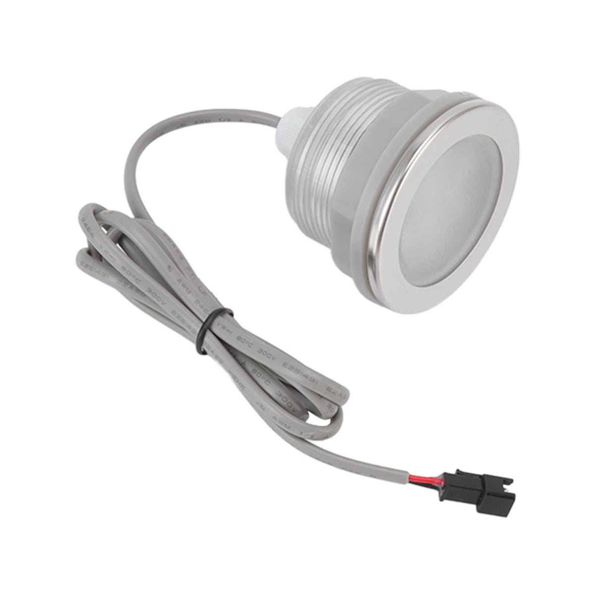 Underwater LED Bath Light Stainless Steel Colorful Frosted Surface Submersible LED Pool Lights for Bathtubs Fish Ponds