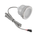 Underwater LED Bath Light Stainless Steel Colorful Frosted Surface Submersible LED Pool Lights for Bathtubs Fish Ponds - Front View