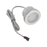 Underwater LED Bath Light Stainless Steel Colorful Frosted Surface Submersible LED Pool Lights for Bathtubs Fish Ponds
