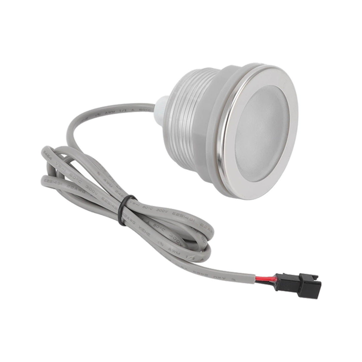 Underwater LED Bath Light Stainless Steel Colorful Frosted Surface Submersible LED Pool Lights for Bathtubs Fish Ponds