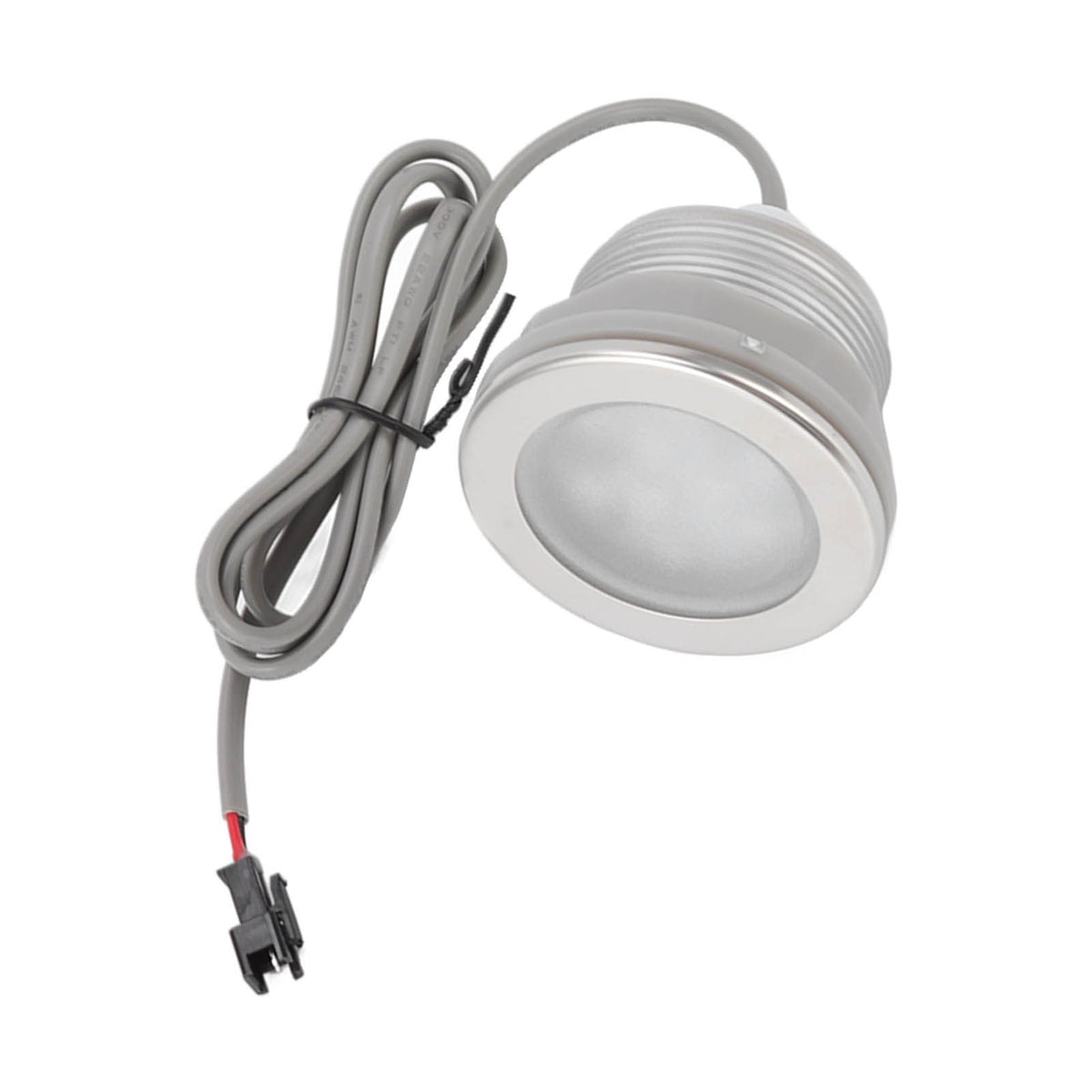 Underwater LED Bath Light Stainless Steel Colorful Frosted Surface Submersible LED Pool Lights for Bathtubs Fish Ponds