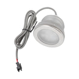 Underwater LED Bath Light Stainless Steel Colorful Frosted Surface Submersible LED Pool Lights for Bathtubs Fish Ponds - Close-Up Angle
