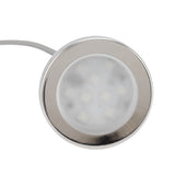 Underwater LED Bath Light Stainless Steel Colorful Frosted Surface Submersible LED Pool Lights for Bathtubs Fish Ponds - Extra Image