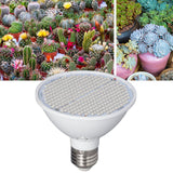 Plant Light E27 Bulb Red Blue Light E27 LED Grow Bulb for Indoor Seedlings 85‑265V E27 300