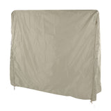 Table Tennis Table Dust Cover 190 Silver Coated Polyester Taffeta Courtyard Patio Waterproof Table Tile Cover with Zipper Beige 155x75x144cm - 45-Degree Angle