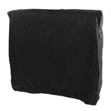 Ping Pong Table Cover Black Zippered 210 Silver Coated Waterproof Dustproof Tennis Table Cover for Patio 155x75x150cm - Top-Down View