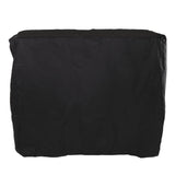 Ping Pong Table Cover Black Zippered 210 Silver Coated Waterproof Dustproof Tennis Table Cover for Patio 155x75x150cm