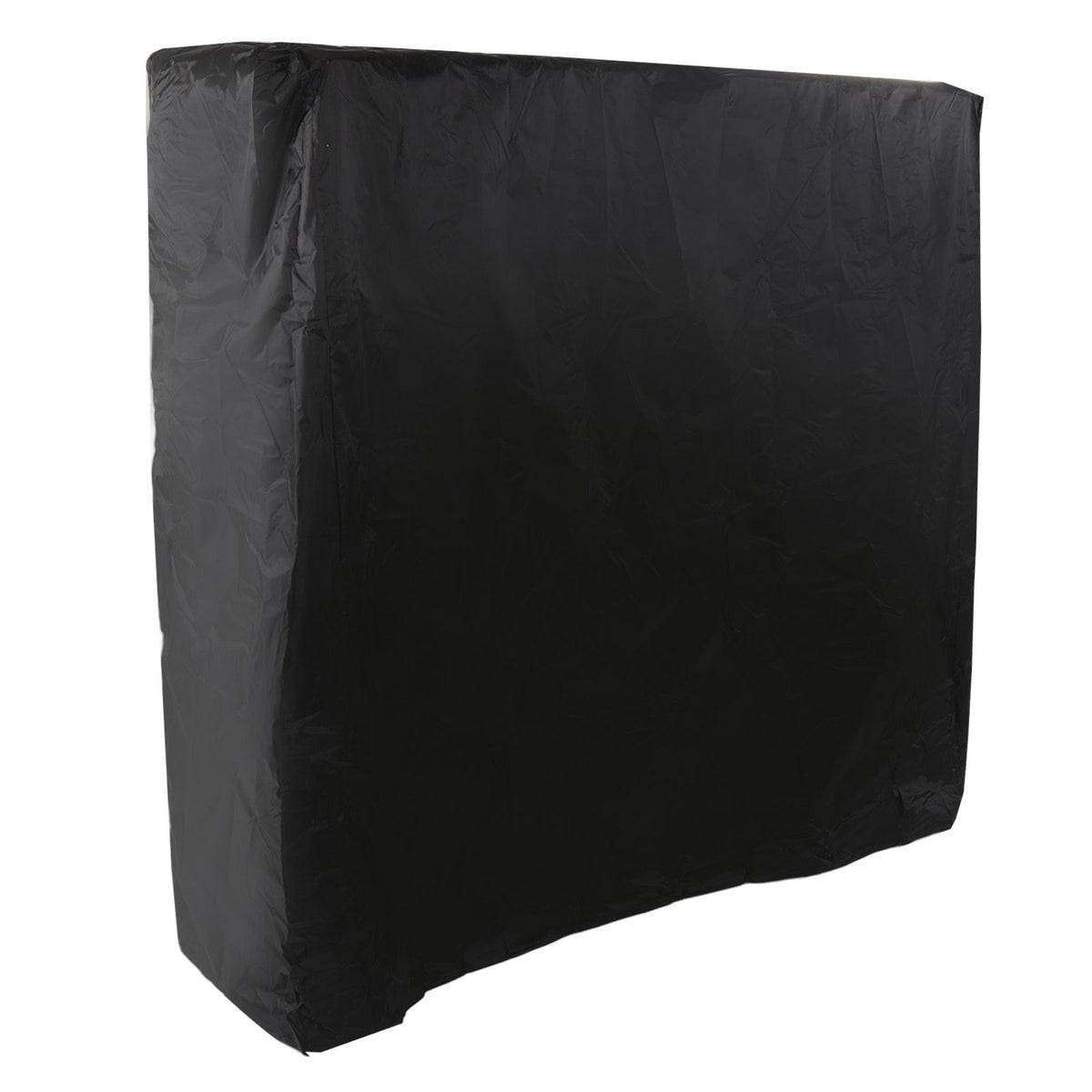 Ping Pong Table Cover Black Zippered 210 Silver Coated Waterproof Dustproof Tennis Table Cover for Patio 155x75x150cm