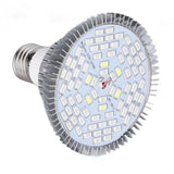 LED Grow Lamp Bulb E27 Low Power Consumption Full Spectrum Low Heat Generation LED Plant Growth Lamp Bulb 85‑265V 50W, 78 Beads