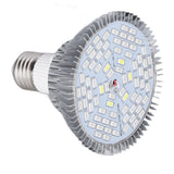 LED Grow Lamp Bulb E27 Low Power Consumption Full Spectrum Low Heat Generation LED Plant Growth Lamp Bulb 85‑265V 50W, 78 Beads