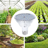 LED Grow Lamp Bulb E27 Low Power Consumption Full Spectrum Low Heat Generation LED Plant Growth Lamp Bulb 85‑265V 50W, 78 Beads