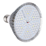 LED Grow Lamp Bulb E27 Low Power Consumption Full Spectrum Low Heat Generation LED Plant Growth Lamp Bulb 85‑265V 80W, 120 Beads - Side View