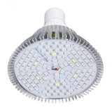 LED Grow Lamp Bulb E27 Low Power Consumption Full Spectrum Low Heat Generation LED Plant Growth Lamp Bulb 85‑265V 80W, 120 Beads