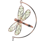 Dragonfly Wind Chimes Waterproof Beautiful Melody Iron Hanging Ornaments for Home Decoration - Extra Image
